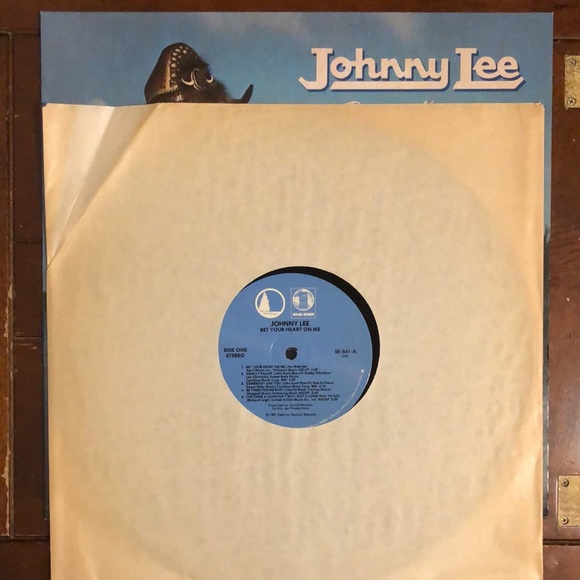 Johnny Lee Bet Your Heart On Me Vinyl Lp '81 - Picture 7 of 7